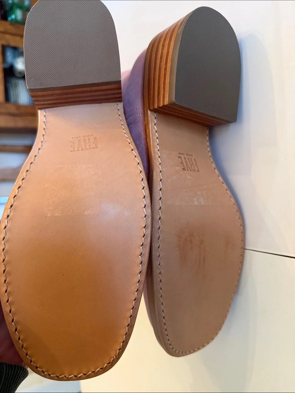 NEW FRYE Campus 14L Boots in Pink Sz: 9.5 Genuine Leather Tall Boots $498